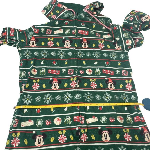 Mickey Mouse Icon Holiday One-Piece Pajama for Adults
SZ M Green Christmas zip - Picture 9 of 9